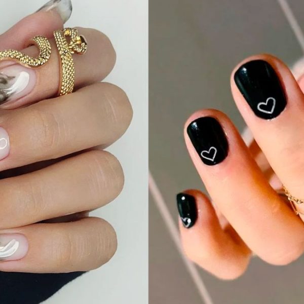 51+ Black Nail Designs For The Chic & Edgy! - TheFab20s